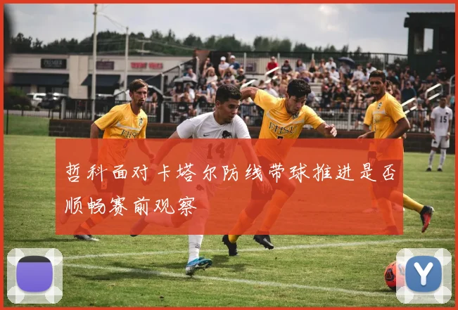 哲科面对卡塔尔防线带球推进是否顺畅赛前观察